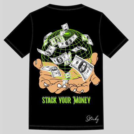 'Stack Your Money' Oversized T-Shirt